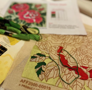 Deepika enjoying her new hobby, shares picture of embroidery Deepika enjoying her new hobby, shares picture of embroidery