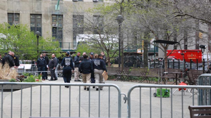 Man sets himself on fire in New York outside Trump's criminal trial court