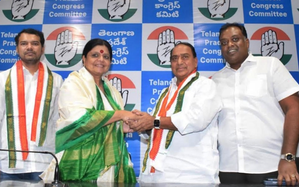 Another jolt to BRS as ex-Telangana minister joins Congress