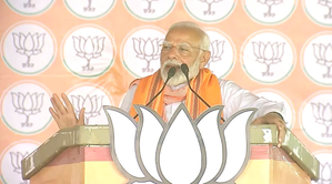 PM Modi targets TMC in UP's Bhadohi PM Modi targets TMC in UP's Bhadohi