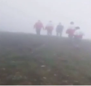 Helicopter with Iranian President on board makes 'hard landing', rescue teams rush to spot (Lead)