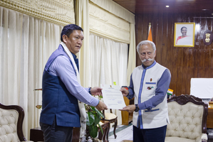 Arunachal CM Khandu resigns, Guv advises to continue till new govt takes office Arunachal CM Khandu resigns, Guv advises to continue till new govt takes office