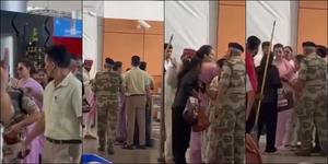 Kangana Ranaut allegedly 'slapped' by CISF constable at Chandigarh airport Kangana Ranaut allegedly 'slapped' by CISF constable at Chandigarh airport