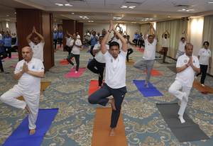 Yoga Day marks importance of yoga in maintaining a balanced lifestyle: CJI Chandrachud Yoga Day marks importance of yoga in maintaining a balanced lifestyle: CJI Chandrachud
