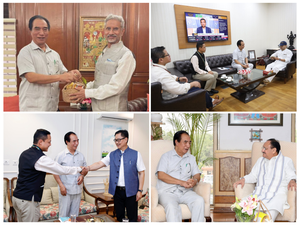 Mizoram CM meets several Union Ministers to discuss key issues of state