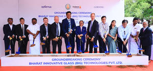 Corning, Optiemus Infracom set up India's 1st cover-glass finishing facility