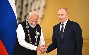 PM Modi receives Russia's highest civilian award, dedicates it to people of India (Lead) PM Modi receives Russia's highest civilian award, dedicates it to people of India (Lead)