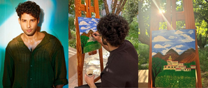 Siddhant Chaturvedi captures idyllic beauty of nature by paint & brush
