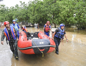 Two killed, 7 missing in rain-triggered disasters in China