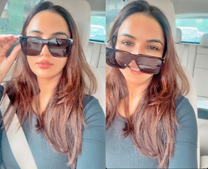 Fit & fine: Jasmine Bhasin starts driving again after corneal injury Fit & fine: Jasmine Bhasin starts driving again after corneal injury