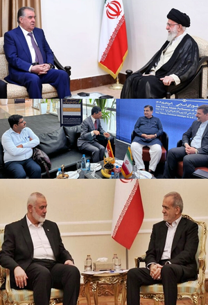 Host of foreign dignitaries in Iran for President Pezeshkian's inauguration (Lead) Host of foreign dignitaries in Iran for President Pezeshkian's inauguration (Lead)