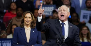 Harris presents herself and Walz as 'middle-class kids'