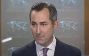 US condemns 'unjustified' arrest warrant for Venezuelan opposition presidential candidate US condemns 'unjustified' arrest warrant for Venezuelan opposition presidential candidate