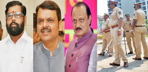 Security beefed up at residences of Maha Chief Minister, two Dy CMs Security beefed up at residences of Maha Chief Minister, two Dy CMs