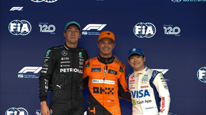 F1: Lando Norris grabs pole, Max to start P17 as rain-hit qualifying sets up high-stake clash at Interlagos F1: Lando Norris grabs pole, Max to start P17 as rain-hit qualifying sets up high-stake clash at Interlagos