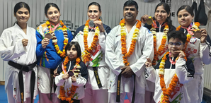 Six Gurugram players win medals in Malaysia Karate Championship