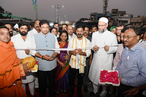 Hyderabad's second longest flyover thrown open, named after former PM Manmohan Singh