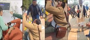 Bihar: JD-U MP faces backlash for assaulting, abusing journalists Bihar: JD-U MP faces backlash for assaulting, abusing journalists