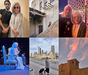 Zeenat Aman shares her life story in front of live audience during Dubai trip Zeenat Aman shares her life story in front of live audience during Dubai trip