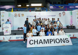 Haryana reigns supreme in National Paralympic Athletics Championship Haryana reigns supreme in National Paralympic Athletics Championship