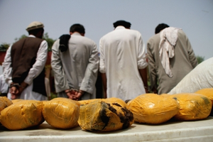 Police discover over 50 kg of illicit drugs, arrest two smugglers in Afghanistan Police discover over 50 kg of illicit drugs, arrest two smugglers in Afghanistan