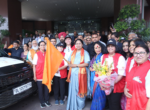 Delhi CM Rekha Gupta flags off 'Mothers on Wheels' road trip