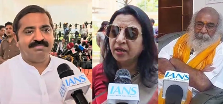 BJP, Shiv Sena slam Cong leader for comparing Maha CM Fadnavis to Aurangzeb BJP, Shiv Sena slam Cong leader for comparing Maha CM Fadnavis to Aurangzeb