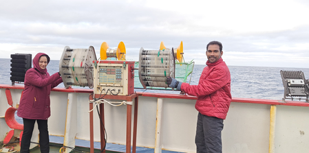 Battling cyclones and rough seas, CMFRI team conducts study in Antarctica Battling cyclones and rough seas, CMFRI team conducts study in Antarctica