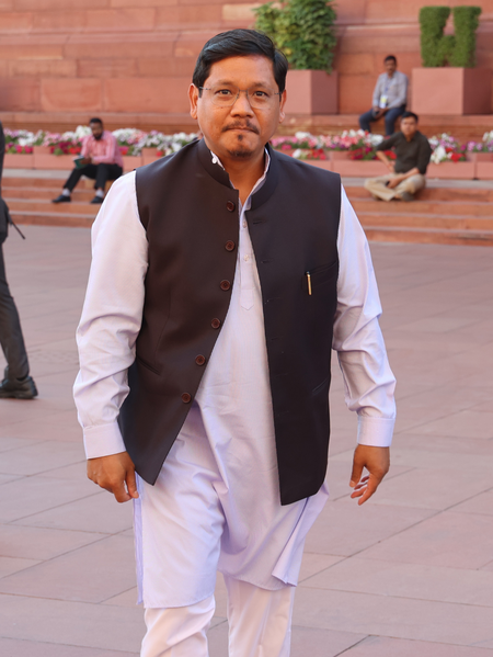 PA Sangma fought for rights of NE people: Meghalaya CM Sangma retorts to Biren Singh