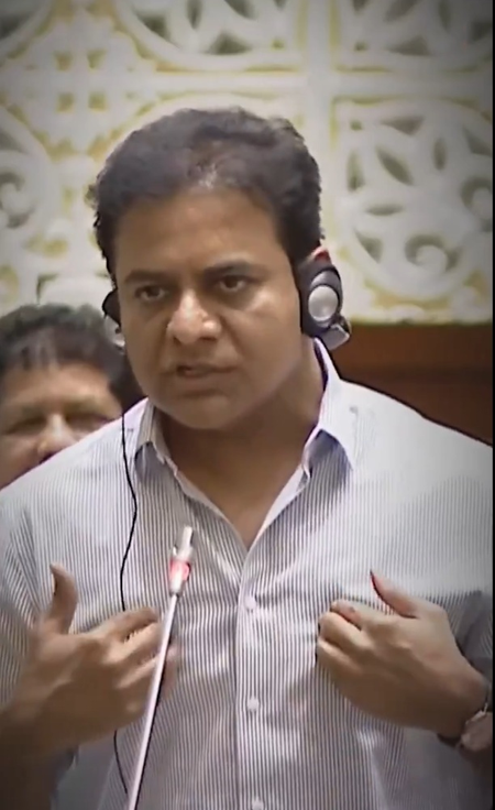 Ruckus in Telangana Assembly over KTR’s ‘30 pc commission’ allegation