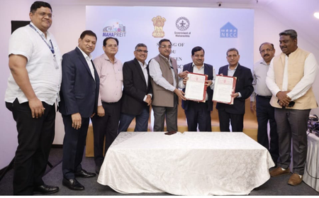 Maha: MoU signed between Mahapreet and NBCC for redevelopment of housing complexes in Mumbai