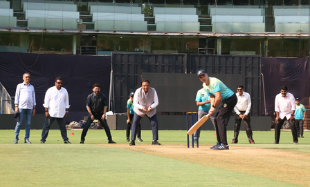 MCA welcomes South Australian Premier Peter Malinauskas as he visits Wankhede Stadium MCA welcomes South Australian Premier Peter Malinauskas as he visits Wankhede Stadium