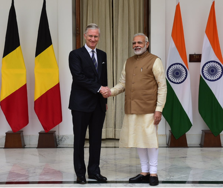PM Modi speaks with King Philippe of Belgium, hails deepening bilateral ties PM Modi speaks with King Philippe of Belgium, hails deepening bilateral ties