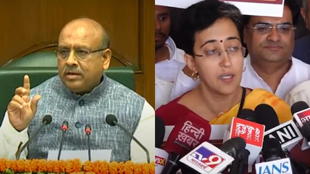 Delhi Speaker slams ‘organised disruption’ of House by AAP; want answers on dole for women, says Atishi