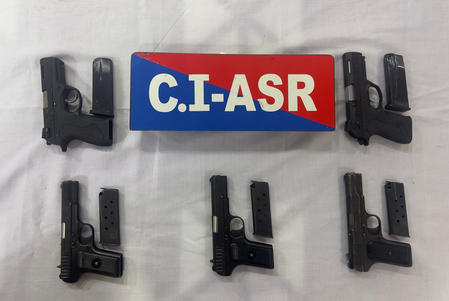 Pak-backed illegal arms smuggling racket busted in Amritsar, two held