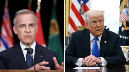 Trump, Canadian PM Carney discuss ties Trump, Canadian PM Carney discuss ties