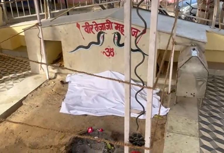 One arrested for vandalising Veer Tejaji idol in Jaipur