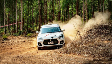 Jason Saldanha, Thimmu Uddapanda win Thailand Rally title