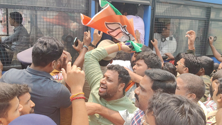 Protests intensify at Hyderabad University over land row