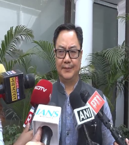 ‘Historic day’, says Rijiju ahead of introduction of Waqf Amendment Bill in LS