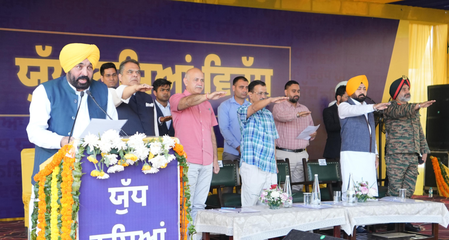 Kejriwal urges youth in Punjab to support war against drugs