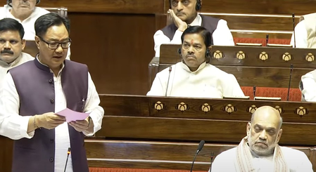 No non-Muslim can interfere in Waqf Board: Kiren Rijiju (Ld)