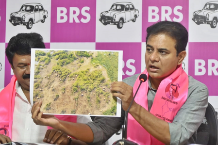 BRS will reclaim HCU land, develop eco-park, promises KTR