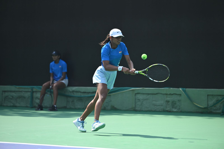 My main goal for this year is to play the junior grand slams, teenage tennis star Maaya Rajeshwaran
