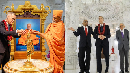 Canadian PM Mark Carney visits BAPS Swaminarayan temple in Toronto