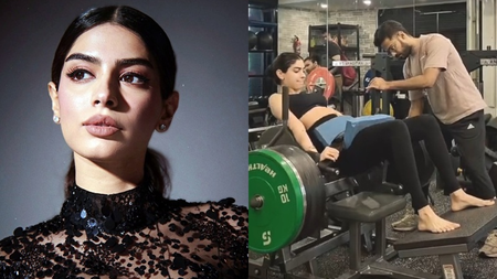 Khushi Kapoor shells fitness goals as she attempts a 240 kgs hip thrust