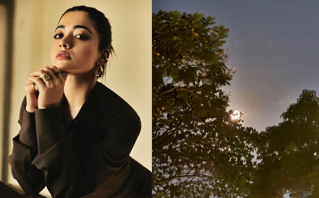 Rashmika Mandanna resumes the night shoot for 'Thama'
