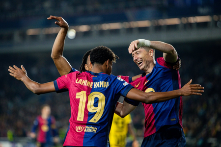 Barca trounce Dortmund in Champions League QF first leg Barca trounce Dortmund in Champions League QF first leg