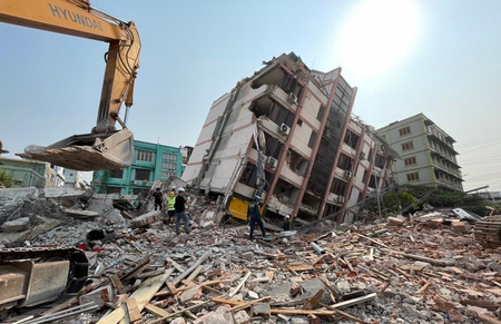 5.0 magnitude quake hits central Myanmar 5.0 magnitude quake hits central Myanmar