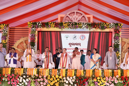 JP Nadda launches Ayushman Bharat scheme in Odisha JP Nadda launches Ayushman Bharat scheme in Odisha